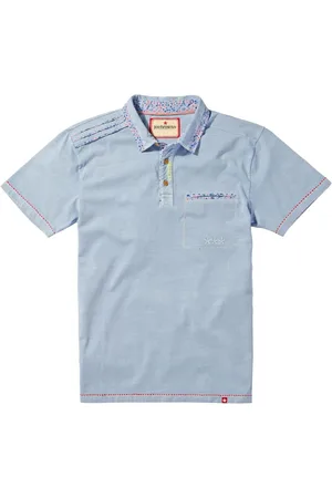 Joe Browns Floral Trim Polo Shirt M