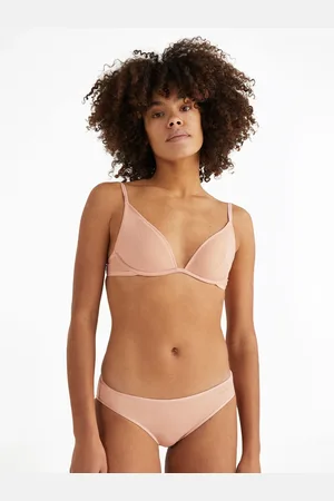 Calvin Klein Pink Marquisette Bikini Knickers M
