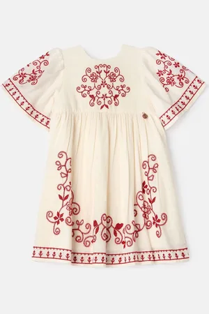 Angel & Rocket Reyna Embroidered Swing Dress 9 Years (134cm)