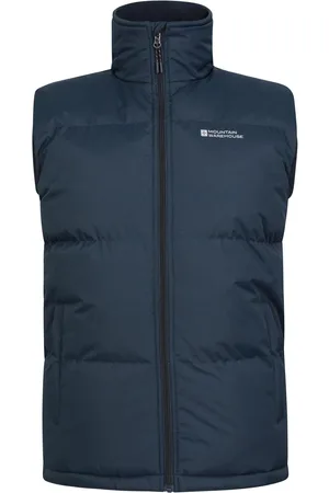 Mountain Warehouse Blue Mens Rock Padded Gilet M