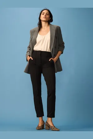 Next Black Slim Sculpting Trousers AU 14 R