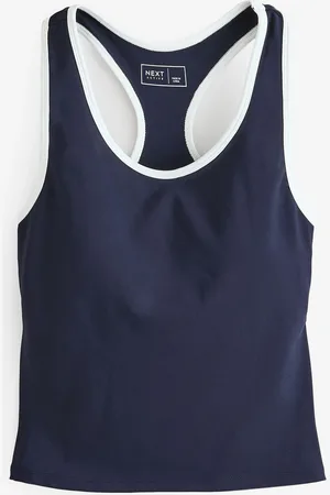 Next Navy Active Support Racer Back Vest Top XL