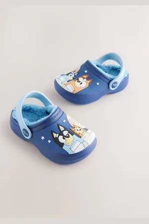 Next Bluey Navy Lined Slipper Clogs AU 4 (EU 20.5)