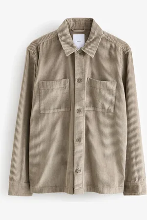 Next Corduroy Twin Pocket 100% Cotton Shacket Overshirt XL