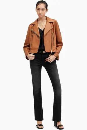 AllSaints AllSaints Black Haldan Bootcut Jeans AU 32