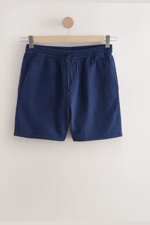 Next 100% Cotton Texture Drawstring Shorts XL