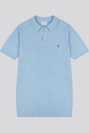 U.S. Polo Assn. U. S. Polo Assn. Mens Combed 100% Cotton Revere Polo Shirt M