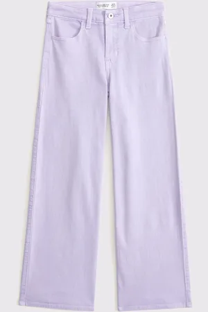 Abercrombie & Fitch High Rise Wide Leg Jeans 11