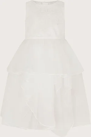 Monsoon Lace Petal Flower Girl Dress 5 Years (110cm)