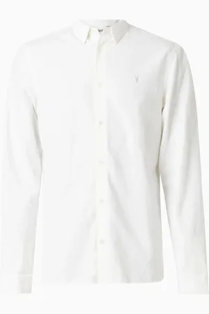 AllSaints AllSaints Lovell Long Sleeve 100% Organic Cotton Shirt XL