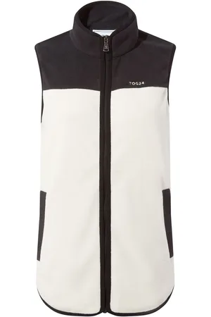 Tog 24 Black/White Sarel Fleece Gilet AU 20