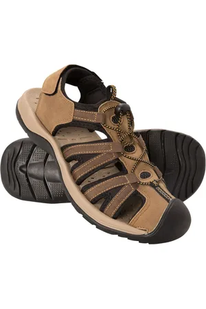 Mountain Warehouse Brown Mens Bay Reef Walking Sandals AU 12 (EU 47)