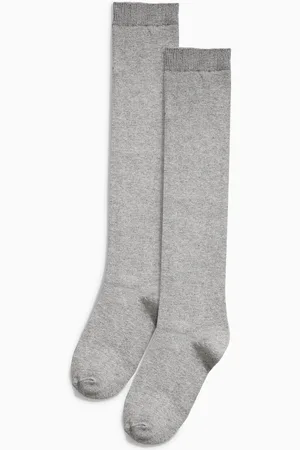 Next Grey Modal Blend Knee High Socks 2 Pack One