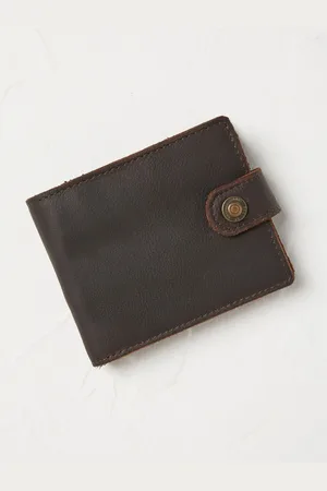 Fat Face FatFace Brown Multi Compartment Leather Wallet One