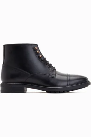 Base London Duke Lace Up Toe Cap Boots AU 12 (EU 46)