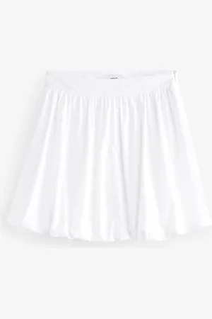 Next 100% Cotton Bubble Hem Mini Skirt AU 26