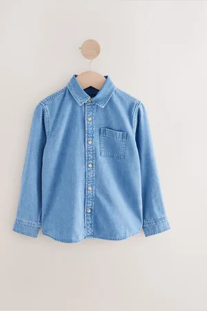 Next Long Sleeve Denim Shirt (3-16yrs) 12 Years (152cm)