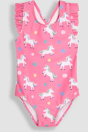 JoJo Maman Bébé Pink Unicorn Swimsuit 2