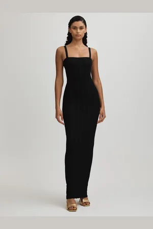 GOOD AMERICAN Plisse Maxi Dress XL