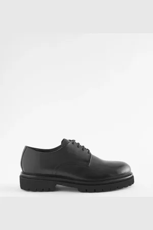 Next EDIT Leather Cleated Derby Shoes AU 10 (EU 44)