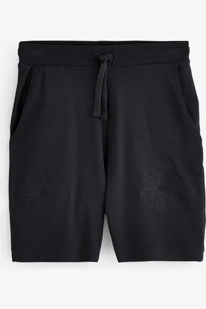 Threadbare Floral Embroidered 100% Cotton Sweat Shorts small