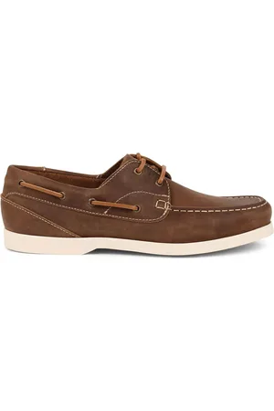 JONES BOOTMAKER Parsons Leather Boat Shoes AU 9 (EU 43)