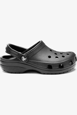 Crocs Black Kids Unisex Classic Clogs AU 12 (EU 30.5)