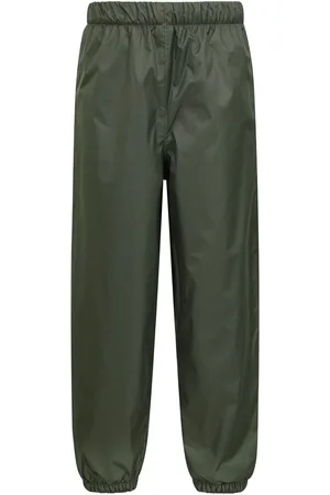 Mountain Warehouse Green Waterproof Fleece Lined Kids Trousers 13 Years (158cm)