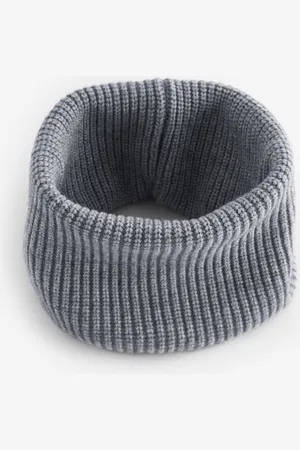 Next Grey Twist Knitted Snood (1-16yrs) 110116cm