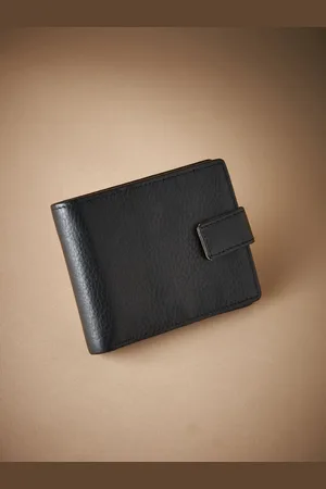 Next Black Signature Leather Extra Capacity Wallet One