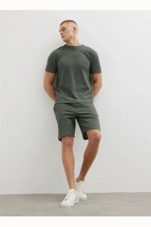 River Island Slim Jacquard Shorts XS