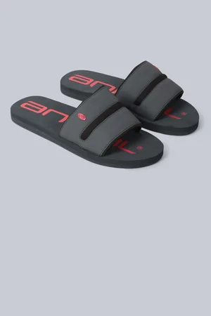 Animale Charcoal Grey Wave Sliders AU 11 (EU 45)
