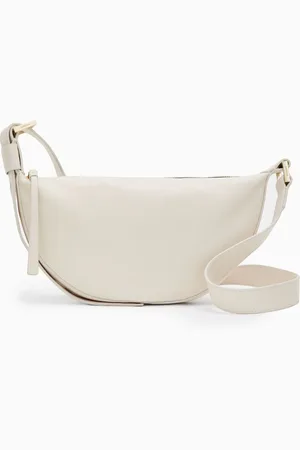 AllSaints AllSaints White Half Moon Cross-Body Bag One