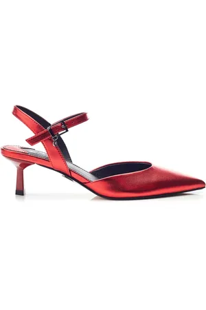 Moda In Pelle Jobourg Pointed Kitten Heel Strappy Shoes AU 6 (EU 37)