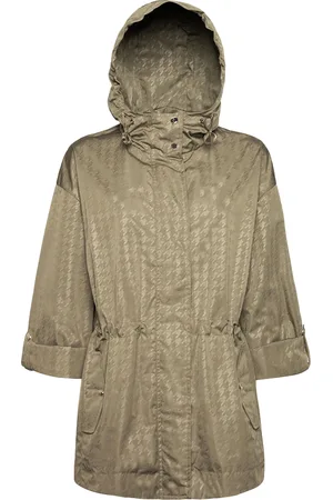 Geox Womens Green Faviola Mid Parka Jacket AU 14