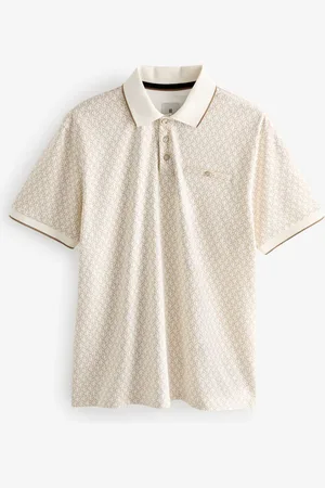 Next Short Sleeve Print Polo Shirt S