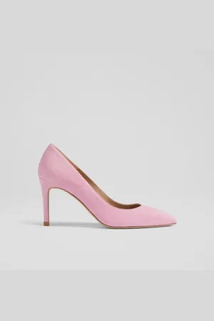 LK Bennett Floret Suede Pointed Toe Courts AU 9 (EU 40)