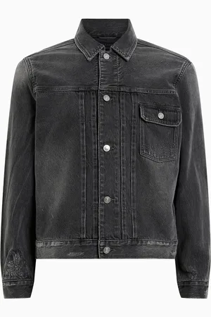 AllSaints AllSaints Black 100% Organic Cotton Jayger Jacket S
