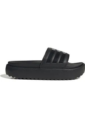 adidas Black Adilette Sanals AU 8 (EU 40)