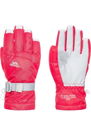 Trespass Unisex Kids Red Simms Gloves 2