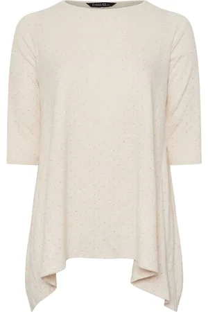 Evans Stud Detail Hanky Hem Tunic AU 20
