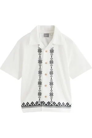 Next 100% Cotton Embroidery Border Jersey Shirt (3-16yrs) 4 Years (104cm)