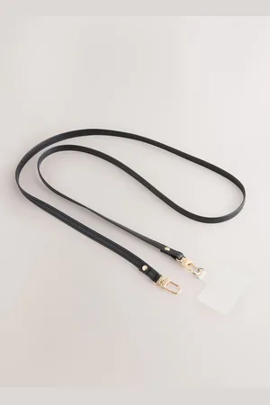 Next Black PU Across Body Phone Strap one