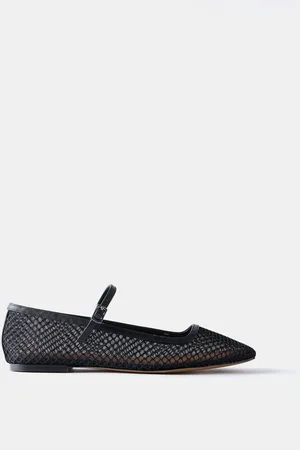 mint&berry Mesh Ballet Pumps AU 9 (EU 41)