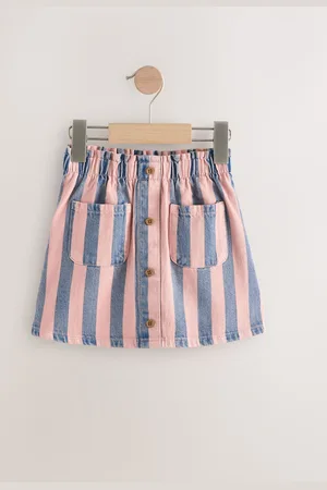 Next 100% Cotton Stripe Skirt (3mths-7yrs) 6