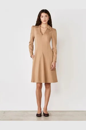 Finery London Bethany Ponte Jersey Knee Length Dress AU 16