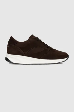 Unseen Footwear Suede and Mesh Rozel Trainers AU 10 (EU 44)