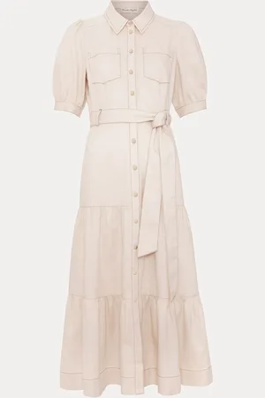 Phase Eight Danah Denim 100% Cotton Dress AU 16