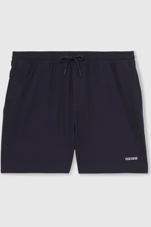 Reiss Cove Logo Print Swim Shorts XS