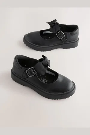 Next Wide Fit (G) Bow Chunky Mary Jane School Shoes uk115eu30